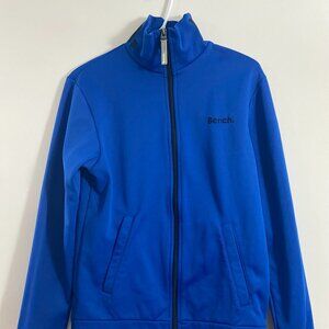 Bench Full-Zip Sweatshirt in Royal Blue, S